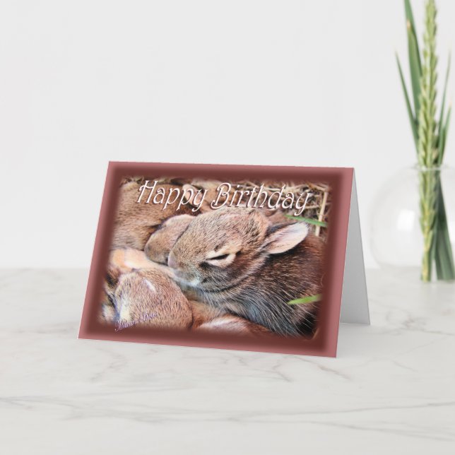 BunnyHBD-customise Card (Front)