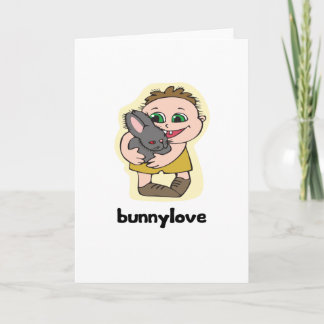 Bunnylove Holiday Card