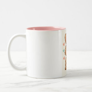 Bunny's Morning Brew Two-Tone Coffee Mug