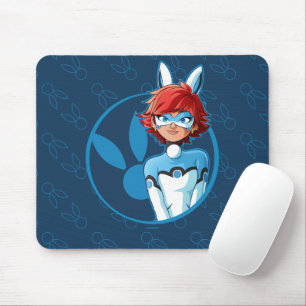 Bunnyx Blue Badge Mouse Mat