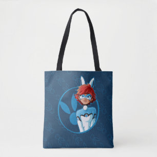 Bunnyx Blue Badge Tote Bag
