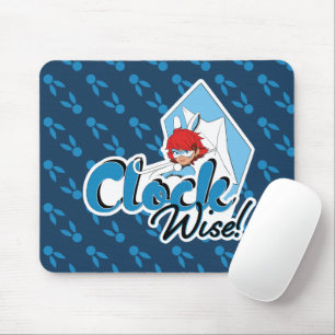 Bunnyx   Clock Wise! Mouse Mat