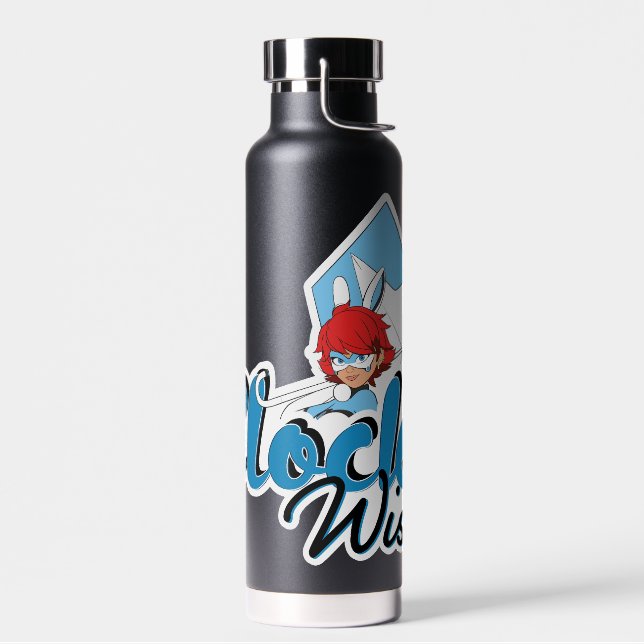 Bunnyx | Clock Wise! Water Bottle (Left)