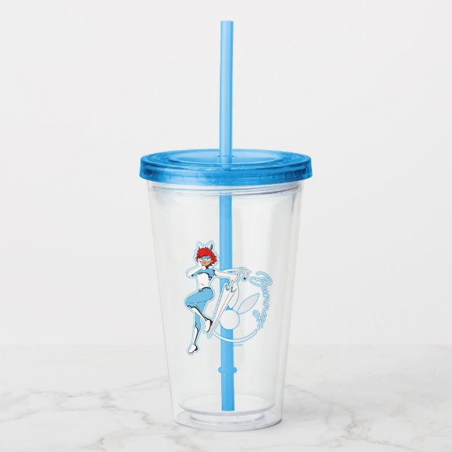 Bunnyx Graphic Acrylic Tumbler (Front)