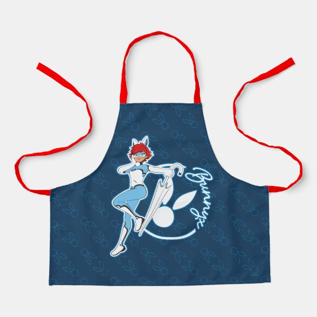Bunnyx Graphic Apron (Front)