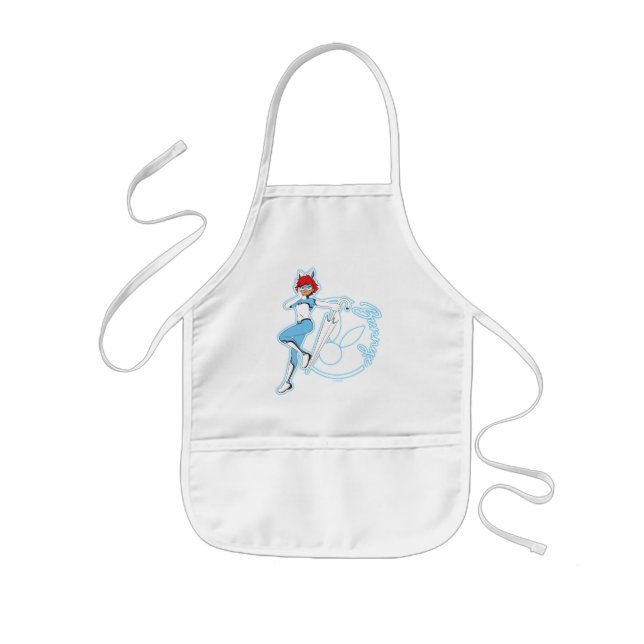 Bunnyx Graphic Kids Apron (Front)
