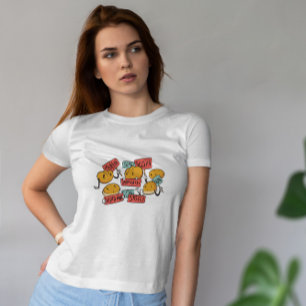 Buns And Breads Cartoon T-Shirt