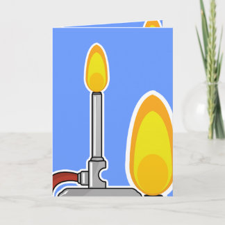Bunsen Burner Card