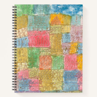 Bunte Landschaft - Paul Klee Notebook