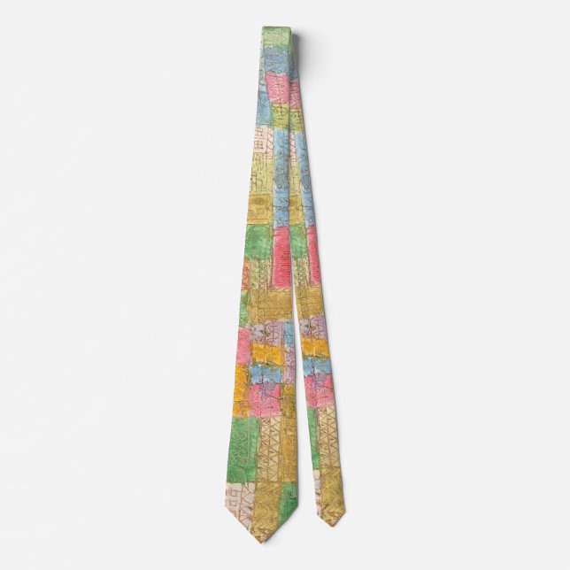 Bunte Landschaft - Paul Klee Tie (Front)