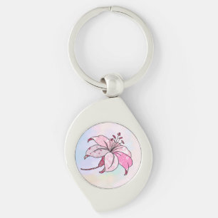 bunte Lilie Key Ring