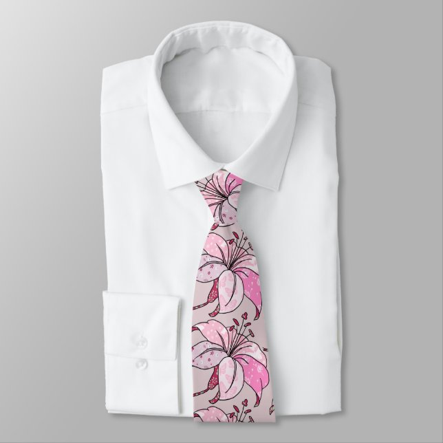bunte lilie tie (Tied)