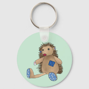 bunter Igel Key Ring
