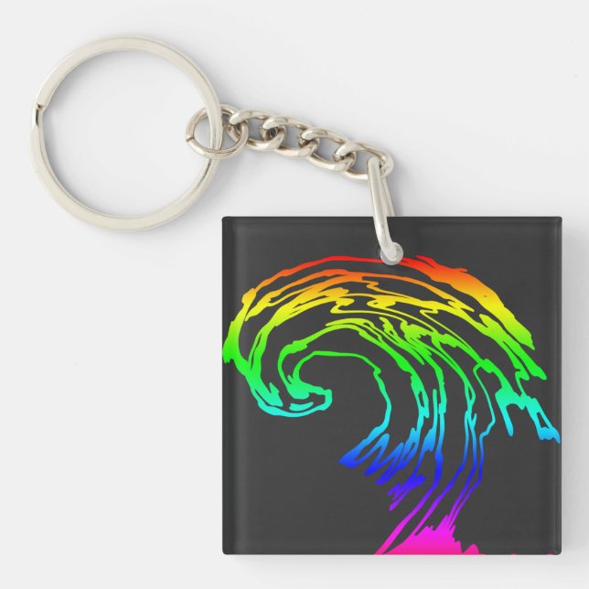 Bunter Vogel Key Ring (Front)