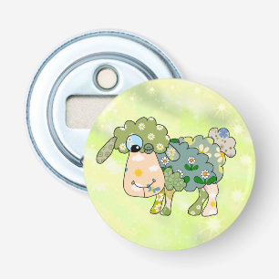 buntes Schaf Bottle Opener