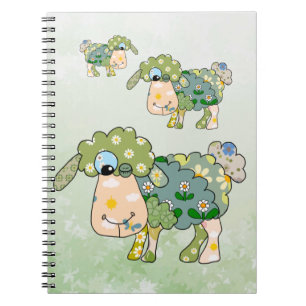 Buntes Schaf  Notebook