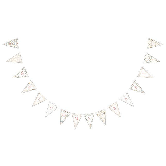 Bunting Banner - Welcome Baby (All)