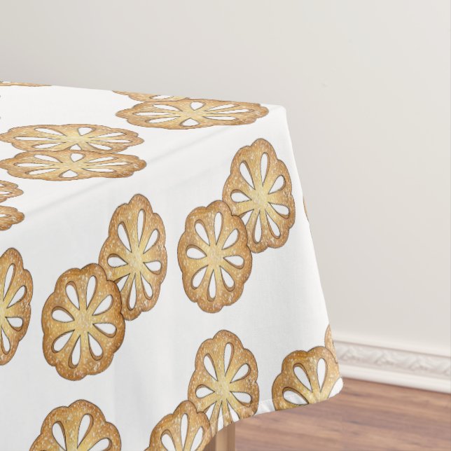 Buñuelos Spanish Mexican Food Dessert Fried Dough Tablecloth (In Situ)