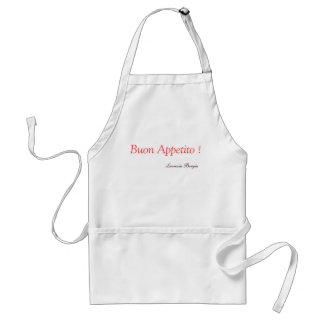 "Buon Appetito"  Lucrezia Borgia Standard Apron