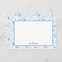 Buon Appetito Pasta Personal Stationery or 