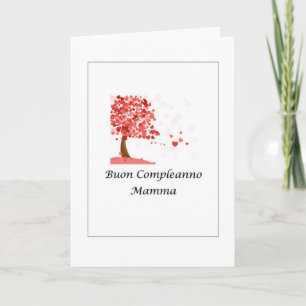 Buon Compleanno Mamma - Italian Card