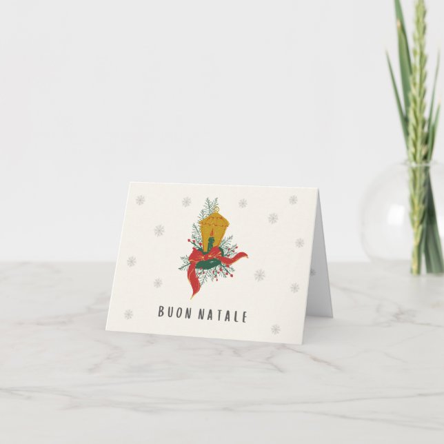 Buon Natale (biglietto natale) Italian Christmas Card (Front)