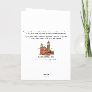 Buon Natale Catholic Christmas Card