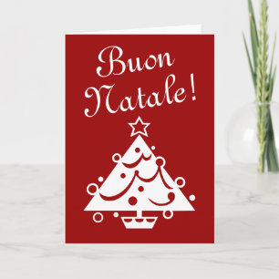 Buon Natale Christmas card Italian xmas greeting