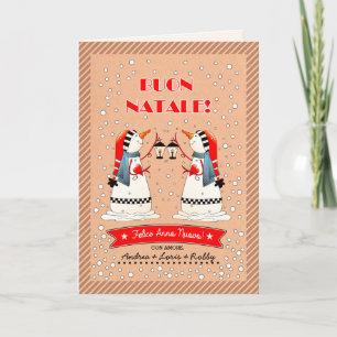 Buon Natale. Christmas Cards in Italian