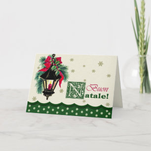 Buon Natale. Christmas Cards in Italian