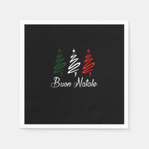 Buon Natale Christmas T Shirt Napkin