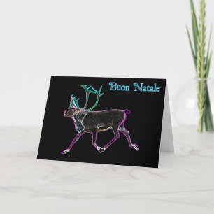 Buon Natale - Electric Caribou Holiday Card