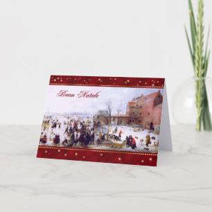 Buon Natale. Fine Art Christmas Card in Italian
