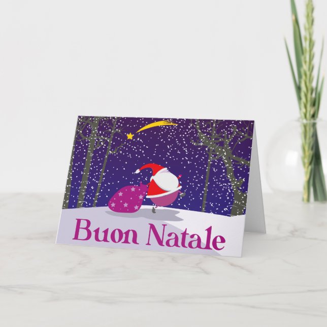Buon Natale Holiday Card (Front)
