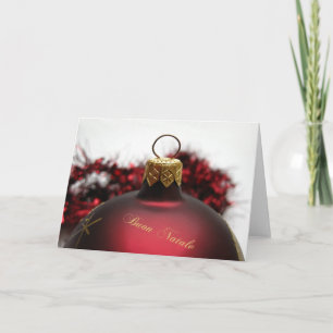 Buon Natale Italian Christmas Card