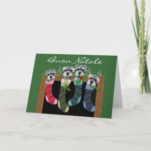 Buon Natale Italian Christmas card