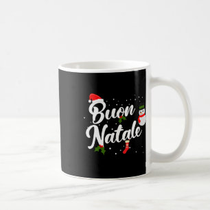 Buon natale italian christmas  coffee mug