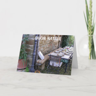BUON NATALE - ITALIAN CHRISTMAS HOLIDAY CARD