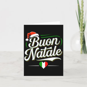 Buon Natale Italian Family Christmas Italy Pride H Card