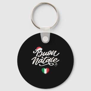 Buon Natale Italian Family Christmas, Italy Pride Key Ring