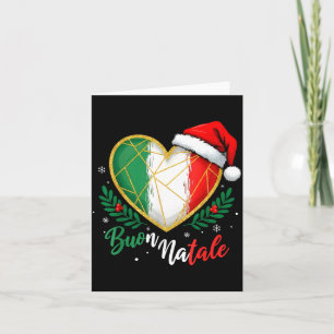 Buon Natale Italian Family Pasta Christmas Tree Xm Card
