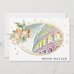 *~* BUON NATALE Italy AP20 Holiday Party Photo Invitation
