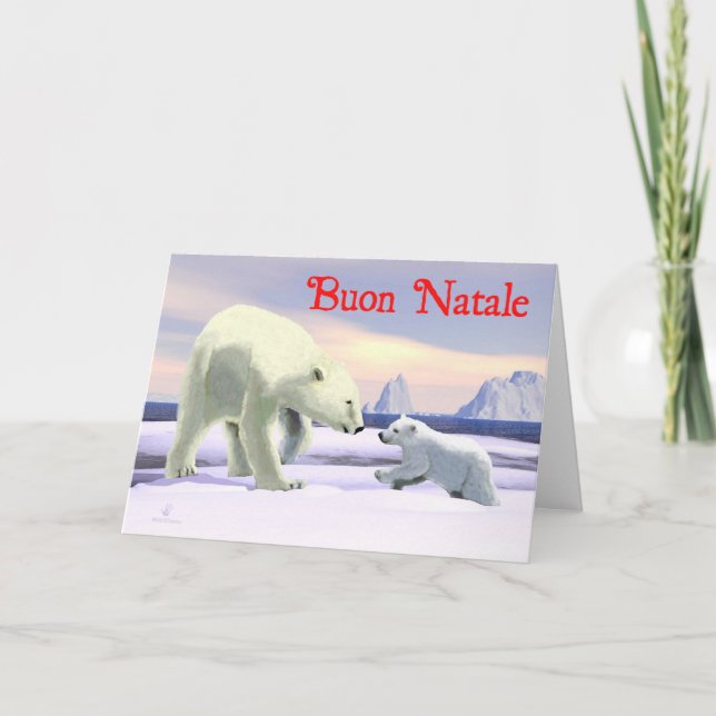 Buon Natale - Mama Nose Best Holiday Card (Front)