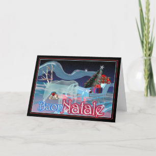 Buon Natale - Merry Christmas Holiday Card