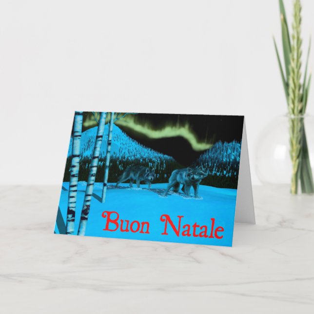 Buon Natale - Night Patrol Holiday Card (Front)