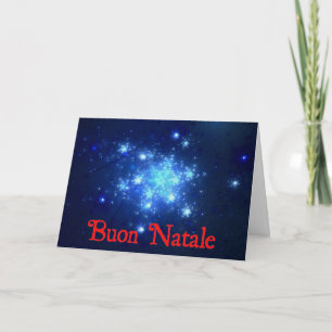 Buon Natale - Night Sky Holiday Card