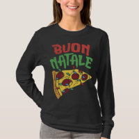 Buon Natale Pizza Funny Italian Christmas Lights G