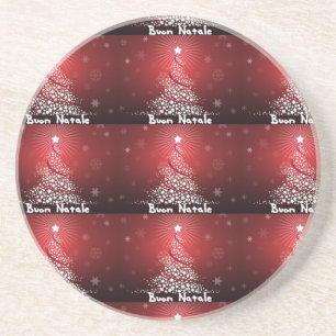 **BUON NATALE** SANDSTONE COASTER