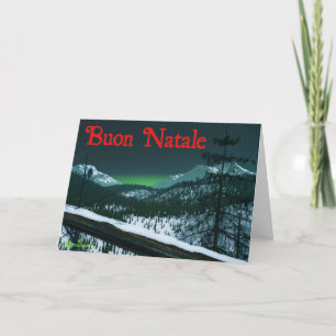 Buon Natale - Silent Night Holiday Card