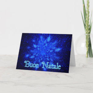 Buon Natale - Snowburst Holiday Card